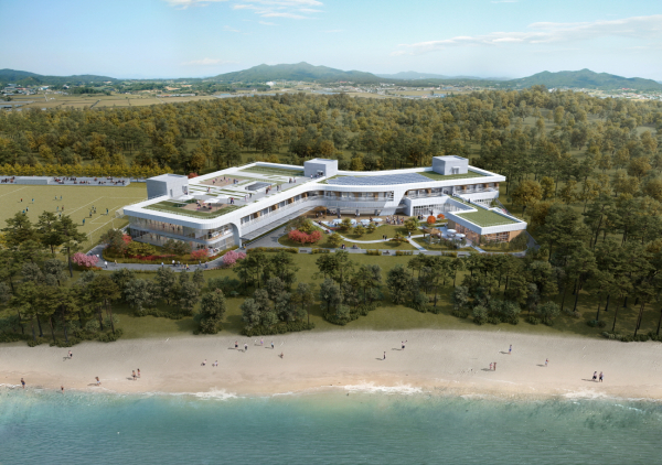 해양치유센터 조감도.