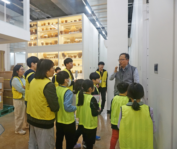 충청권역수장고 미공개지역 탐방모습