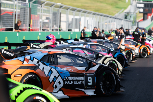 2024 시즌 람보르기니 슈퍼 트로페오 경기 장면