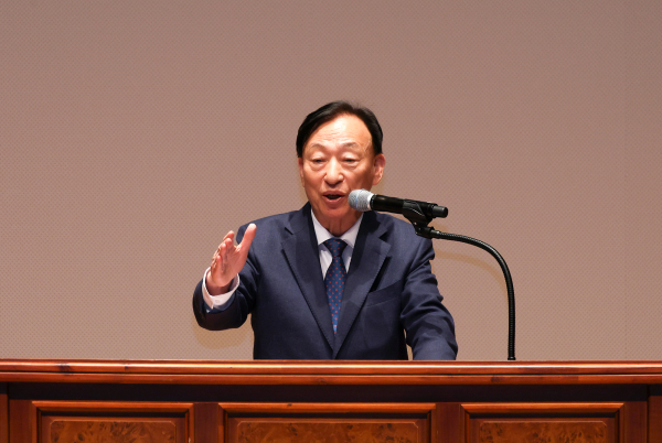 2025학년도 학교운영위원회 운영위원 연수 진행 모습 (설동호 교육감)