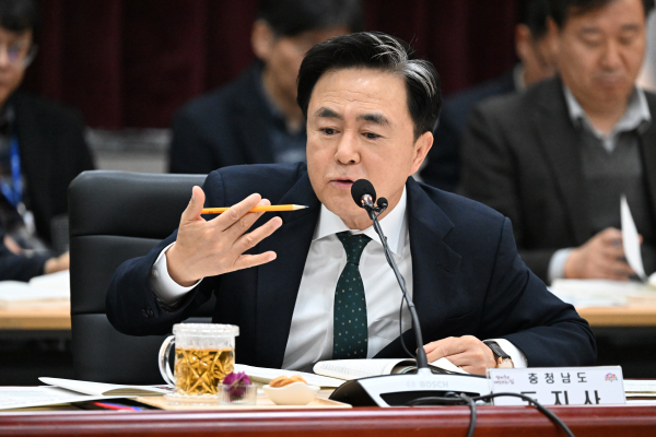 김태흠 충남지사는&nbsp;“올해 많은 청년이 제대로 된 지원을 통해 높이 날아오를 발판을 맞이하도록 함께 힘써 나아가자”고 말했다