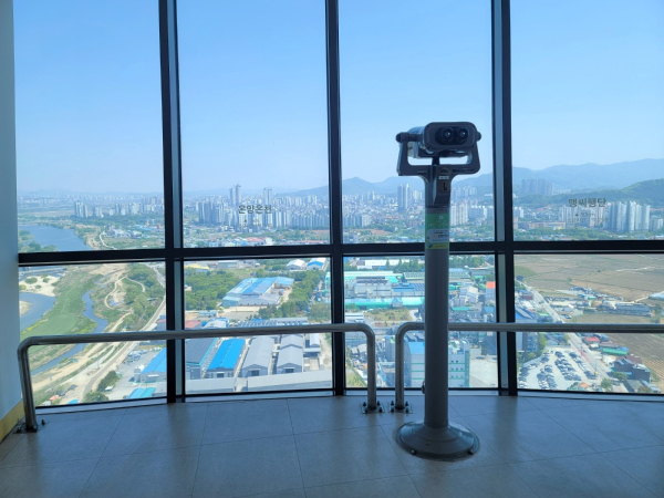 생태곤충원 그린타워 전망대 망원경 무료 운영 전환