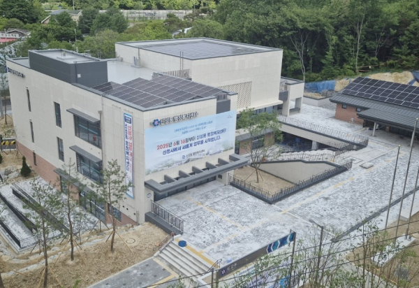 신성동 행정복지센터 신청사 전경