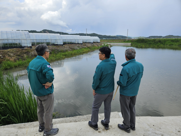 청양군 인양배수장 현장점검