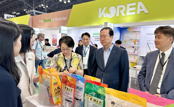 ‘2025 뉴욕 팬시푸드쇼(Fancy Food Show)’ 점검 현장 모습