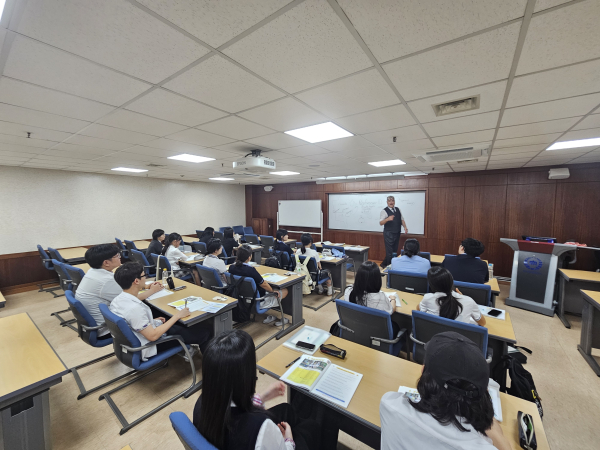 직업계고 글로벌 현장학습(호주인턴십) 영어심화교육 운영 모습