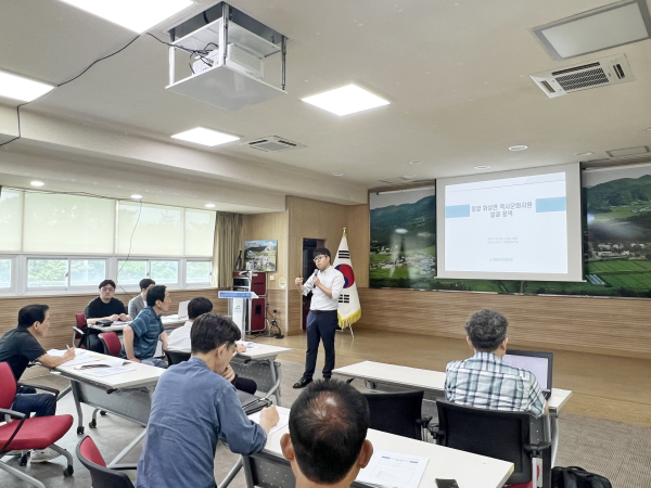 ‘화성면 역사문화자원 발굴 용역’ 주민설명회 개최 모습