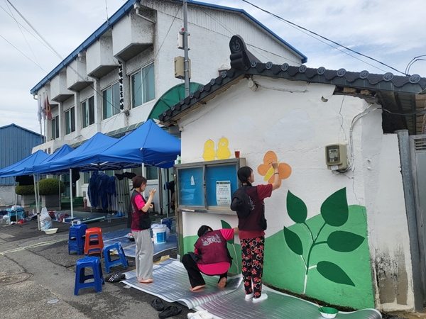 국립한밭대학교 2025 벽화그리기 봉사활동