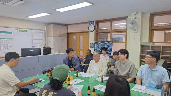 산내초 민간명예감독관(내부협의 진행 모습)