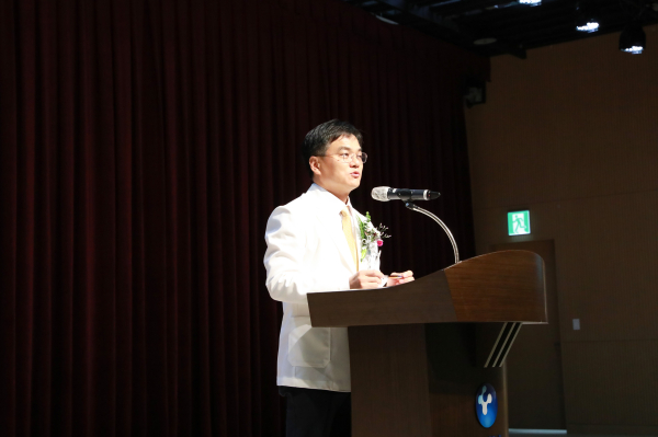 제4대 박재형 병원장 취임식 개최 모습