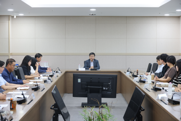 2025년 건설현장 안전관리 담당자 협의회 개최 (가운데 이민수 본부장)