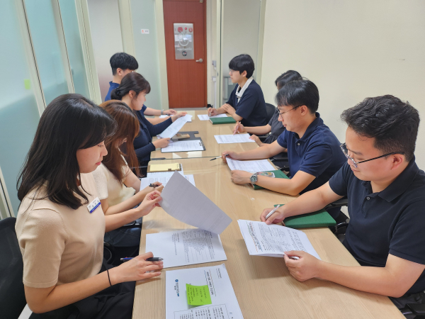 하반기 반부패·청렴정책 개선협의체 개최 모습