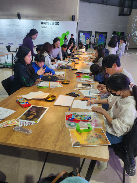 2025 아티언스 대전 체험 프로그램 진행 모습