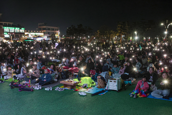 2025 당진 삽교호 드론 라이트 쇼 현장