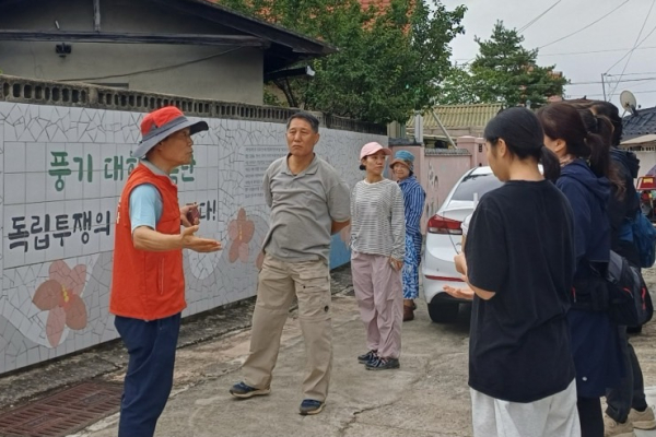 문화관광 프로그램 ‘풍기로 숲여행’ 운영 모습