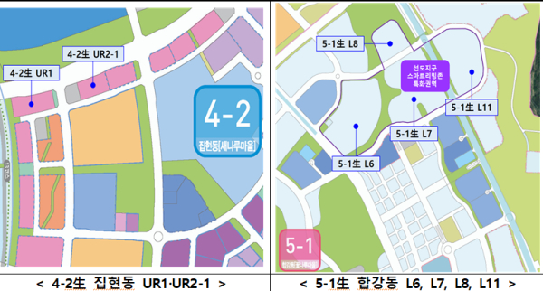 주택공급 예정지(위치도)