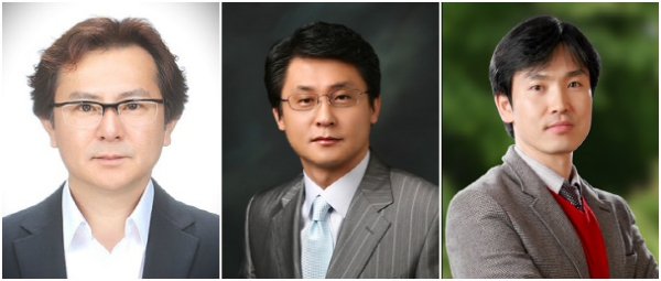 (왼쪽부터) 강의창 대전광역시교육청 중등교육과장, 김희종 대전광역시교육청 체육예술건강과장, 김남규 대전광역시교육청미래생활교육과장.