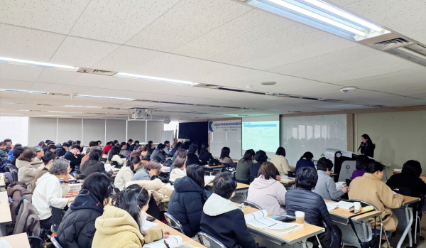 제공기록 전산화 앱 ‘기록하슈’ 시범운영 안내를 중점으로 한 ‘2026년 지침 교육’ 진행