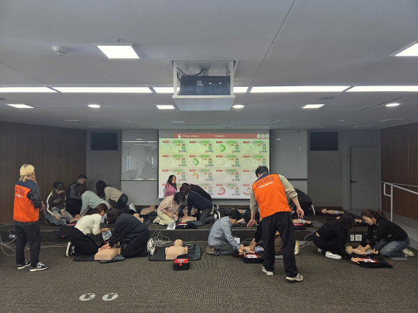 ‘어린이 이용시설 종사자 안전교육’ 진행 모습