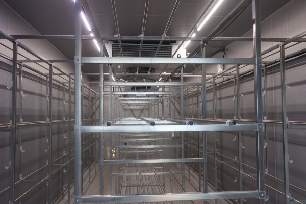 ‘컨테이너형 스마트팜’ 내부 모습