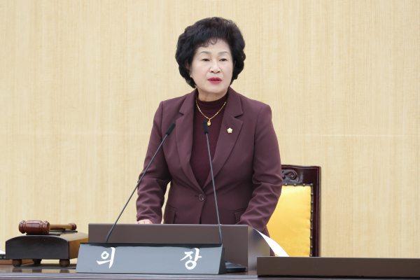 제292회 임시회 개회 (오관영 의장)