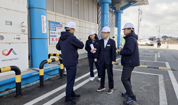 지난 20일 신필승 서산시 부시장이 관내 환경 기초시설 등을 방문해 운영 현황을 점검했다.