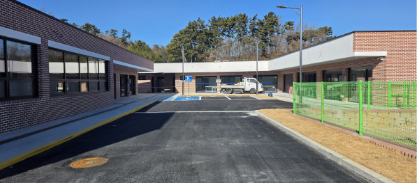 원산도 특산물 집적화센터 전경