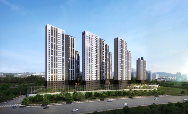 천안 동일하이빌 파크레인 투시도