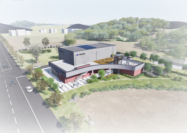 팔봉 국민체육센터 조감도