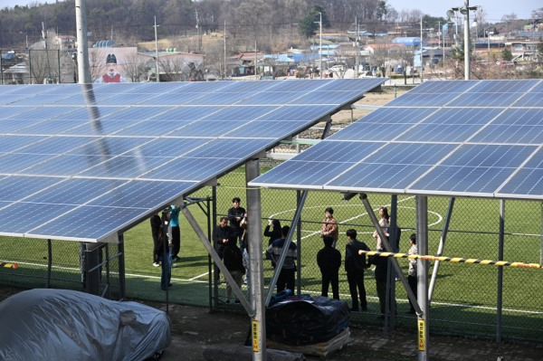 지난 2 ~ 3일 이틀간 진행된 중구 2026년 제1회 혁신현장 탐방 사진(햇빛소득마을)