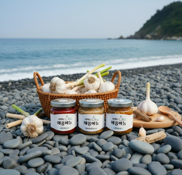 가의도 해풍마늘소스 3종 세트