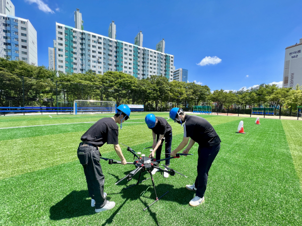 드론 분야 전문 인력 양성을 위한 ‘EX-DRONE 아카데미’ 관련 사진