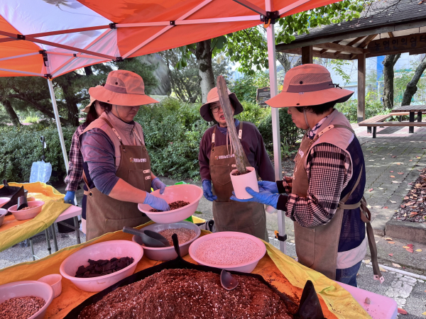 반려식물 클리닉 서비스 현장