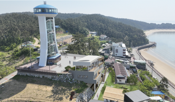 만리포 워케이션센터 조감도.