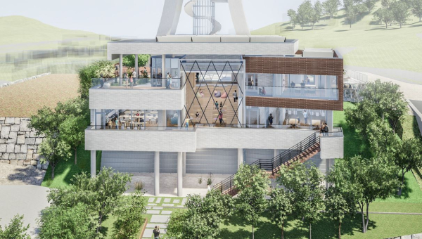 만리포 워케이션센터 조감도.