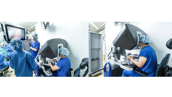 유성선병원 로봇수술 모습