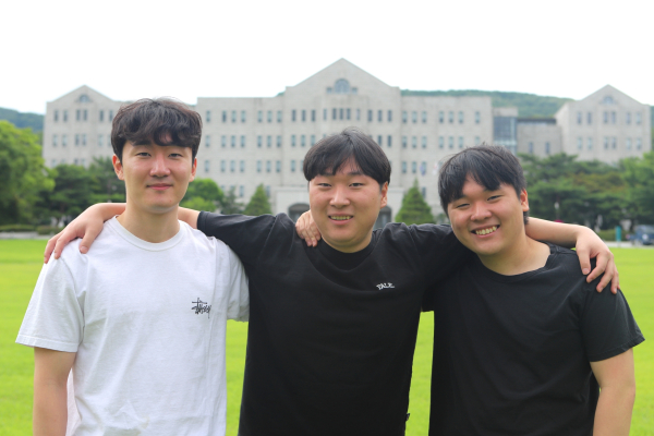 호서대 전기시스템공학과에 재학 중인 이정훈 이승훈 이지훈 형제
