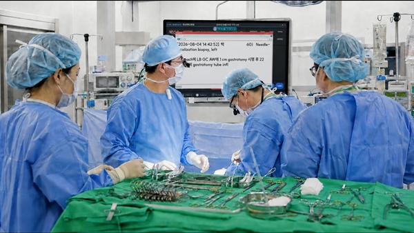충남대병원 AI 기반 음성인식 수술 기록 모습