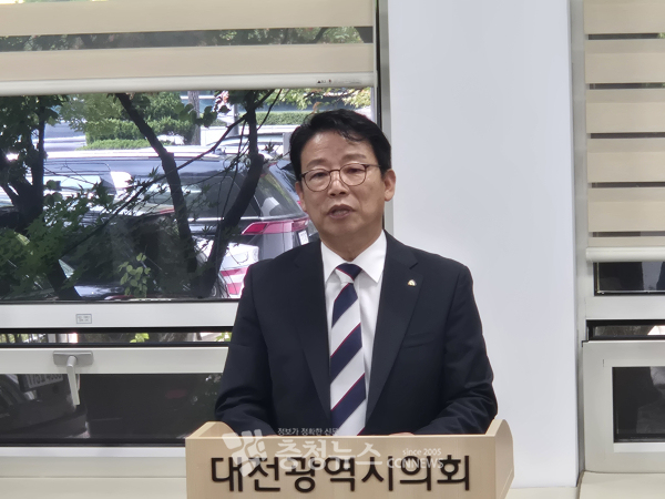 김찬술 대전 대덕구청장.